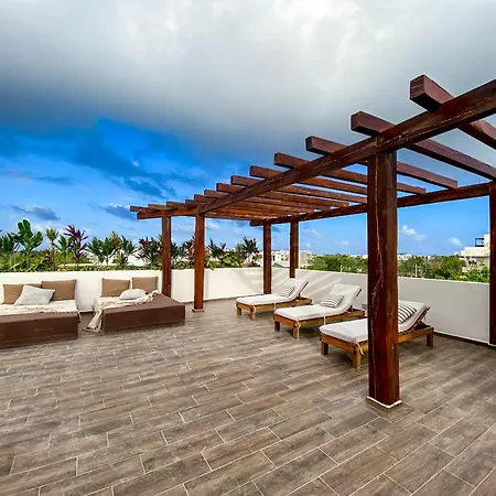 Boho Swim-up With Priv Pool, Terrace , Gym And Bar Apartment *
