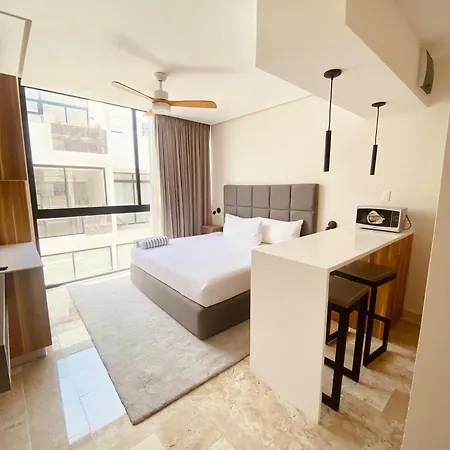 Apartment Oscar Wilde - Ph With Private Rooftop And Plunge Pool & Gym & Club Access Tulum