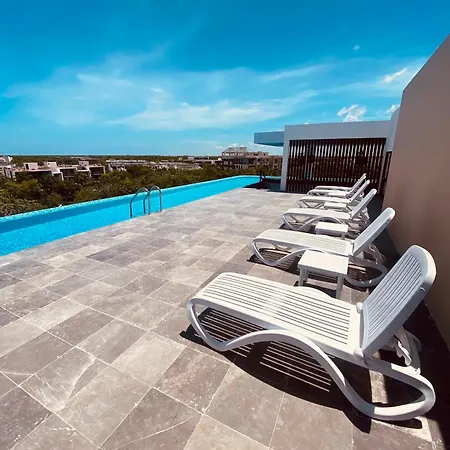 Oscar Wilde - Ph With Private Rooftop And Plunge Pool & Gym & Club Access Apartment Tulum
