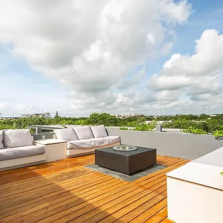 New 5 Star Condo-infinity And Cenote Pool Apartment Tulum