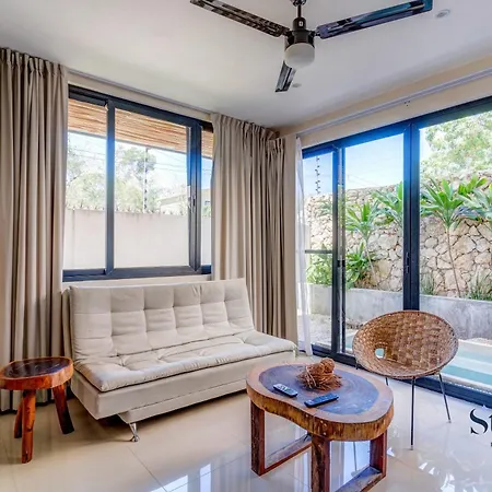 Boho-chic With Private Plunge Pool And Smart Tvs Tulum