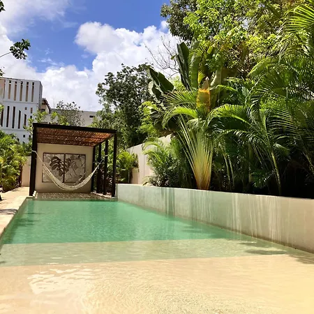 6 Minutos Playa Estudio En Veleta 4 Personas * Tulum