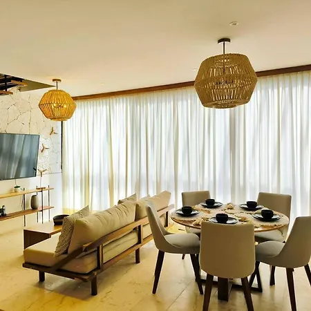 Apartment Nuuch Ph1 Comfy 2 Bdr Penthouse W Pvt Pool Aldea Zama Tulum
