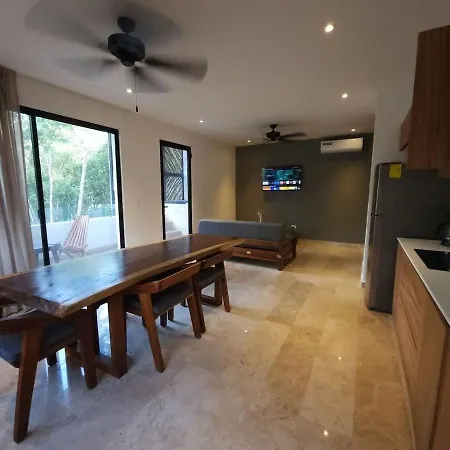 Apartment Private Plunge Pool Gym New Complex & Shops Nearby Tulum