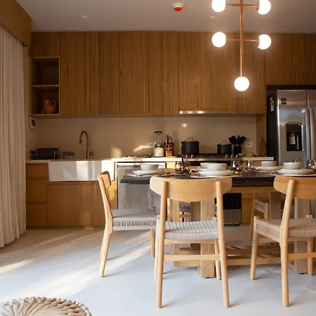 Apartment Spark 3 Bedroom Condo, With Private Pool, Restaurant And Yoga At Aflora Tulum
