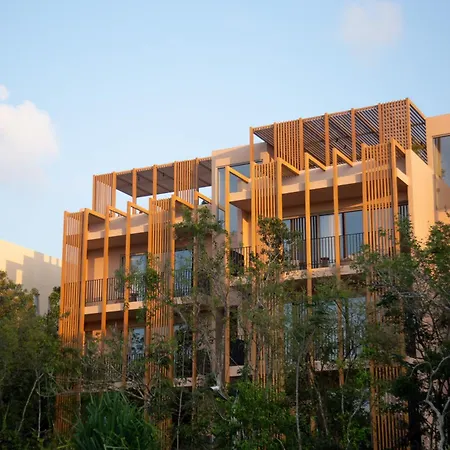 Spark 3 Bedroom Condo, With Private Pool, Restaurant And Yoga At Aflora Apartment Tulum