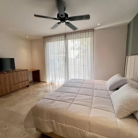 Apartment New P-2, Alberca, Rooftop In Aldea Zama *