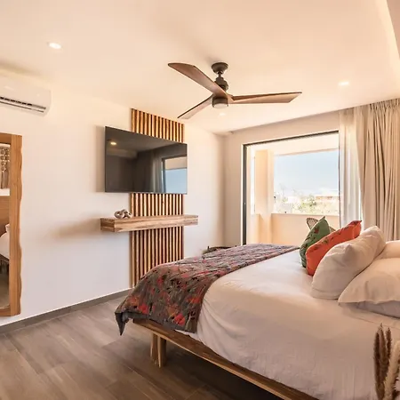Deluxe 2-story Penthouse Pool & Bbq Rooftop Tulum