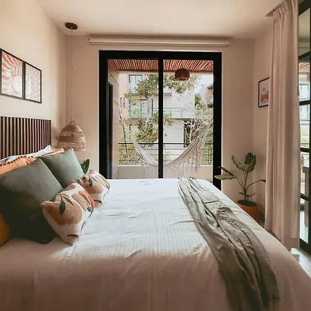 Jungle Ocean View Rooftop, Beach Access! Apartment Tulum