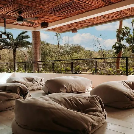 Jungle Ocean View Rooftop, Beach Access! Apartment Tulum