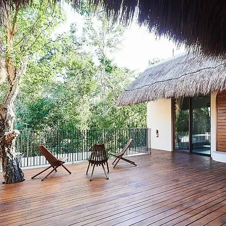 Exotic For 10 People With Cenote-style Pool Villa *