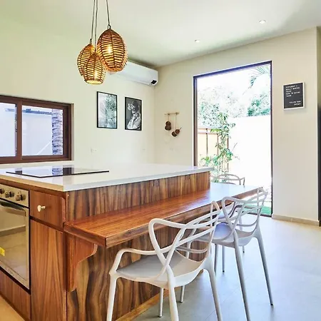 Exotic For 10 People With Cenote-style Pool
