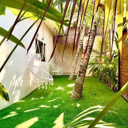 Exotic For 10 People With Cenote-style Pool Villa Tulum