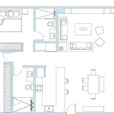 Yoga Friendly 2br With Direct Olympic Pool Access Apartment