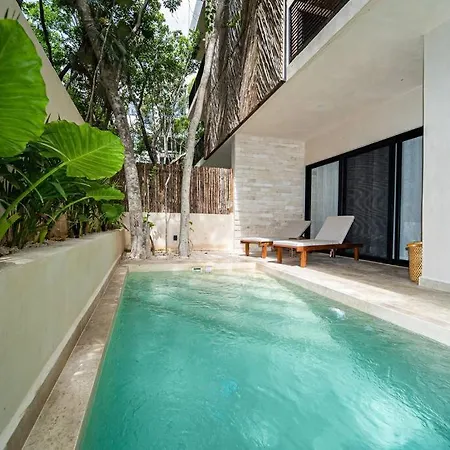 101 Amplio Departamento Con Alberca Privada Planta Baja * Tulum