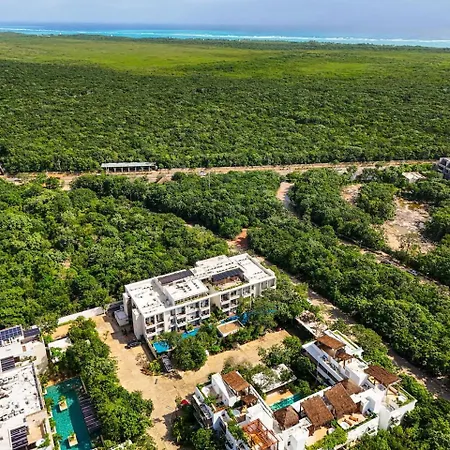 Lux 2br With Jungle Views, Pool, Gym At Nhoa Tulum