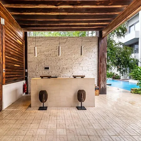 Lux 2br With Jungle Views, Pool, Gym At Nhoa Holiday home Tulum