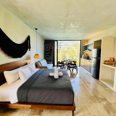 114 Seremonia Selva Private Pool & Grill 2 Bedroom Apartment Tulum