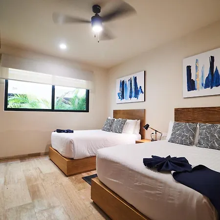 Homely And Equipped 2br In Paramar Ve - With Swim Up Pool In Aldea Zama Apartment