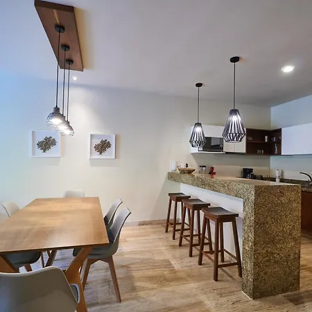 Apartment Homely And Equipped 2br In Paramar Ve - With Swim Up Pool In Aldea Zama *