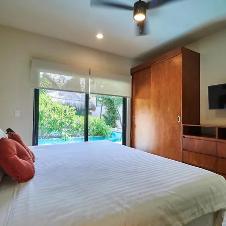 Homely And Equipped 2br In Paramar Ve - With Swim Up Pool In Aldea Zama *