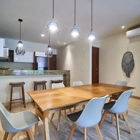 Homely And Equipped 2br In Paramar Ve - With Swim Up Pool In Aldea Zama Tulum