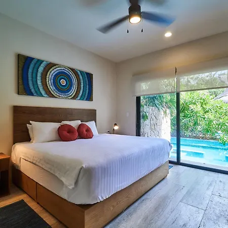 Homely And Equipped 2br In Paramar Ve - With Swim Up Pool In Aldea Zama *