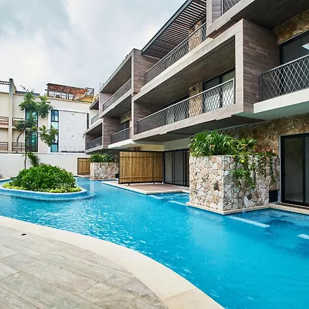 Homely And Equipped 2br In Paramar Ve - With Swim Up Pool In Aldea Zama