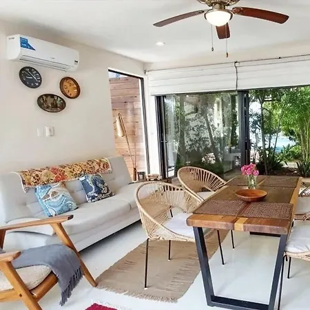 Apartment Private Yard & Cool Tub Wifi 1 Bed 3 Guest Tulum