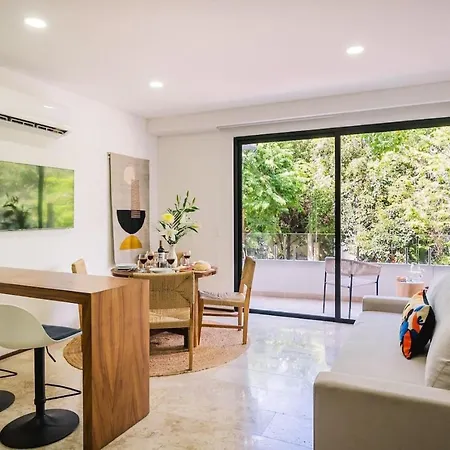 Central 2Br Sun Lover'S Nest W Gym Rooftop Spa Apartment Tulum