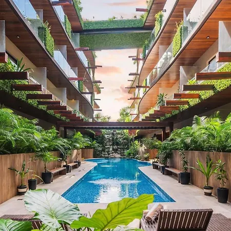 Central 2Br Sun Lover'S Nest W Gym Rooftop Spa * Tulum