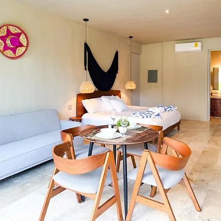 Apartment Private Pool New Jungle King Bed Wifi 603 Tulum