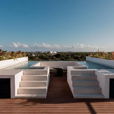 Hygge, 2br With Private Plunge Pool & Rooftop Apartamento Tulum