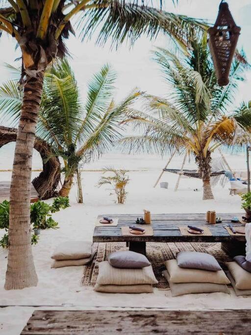 Chic-modern Apt W/pool, Garden, Parking & 3 Bikes Apartment Tulum
