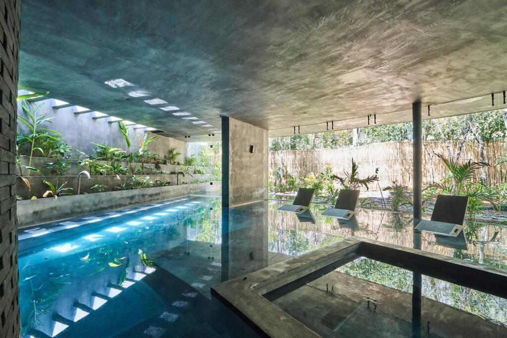 Nuuch Classy Ph W/ Private Pool/rooftop, Aldea Zama Apartamento Tulum