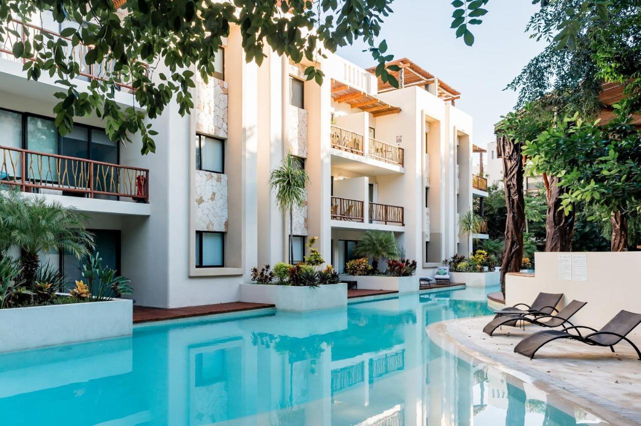 Apartment Stylish 2b With Direct Pool Access In Aldea Zama