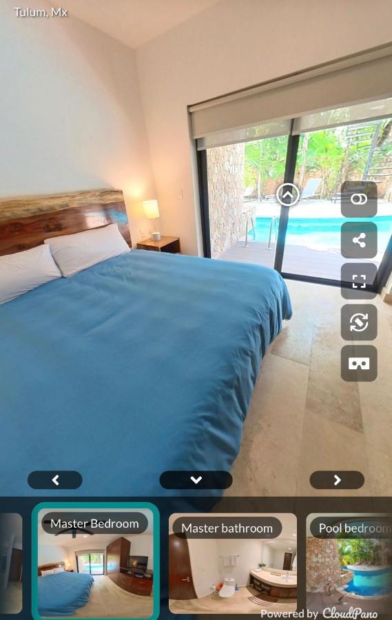 Apartment Luxury Aldea Zama 2bed - 2bat Private Terrace & Swim Up Tulum