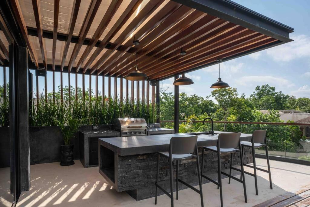 Luxury 3br/5bth Rooftoppool/elevator Tulum