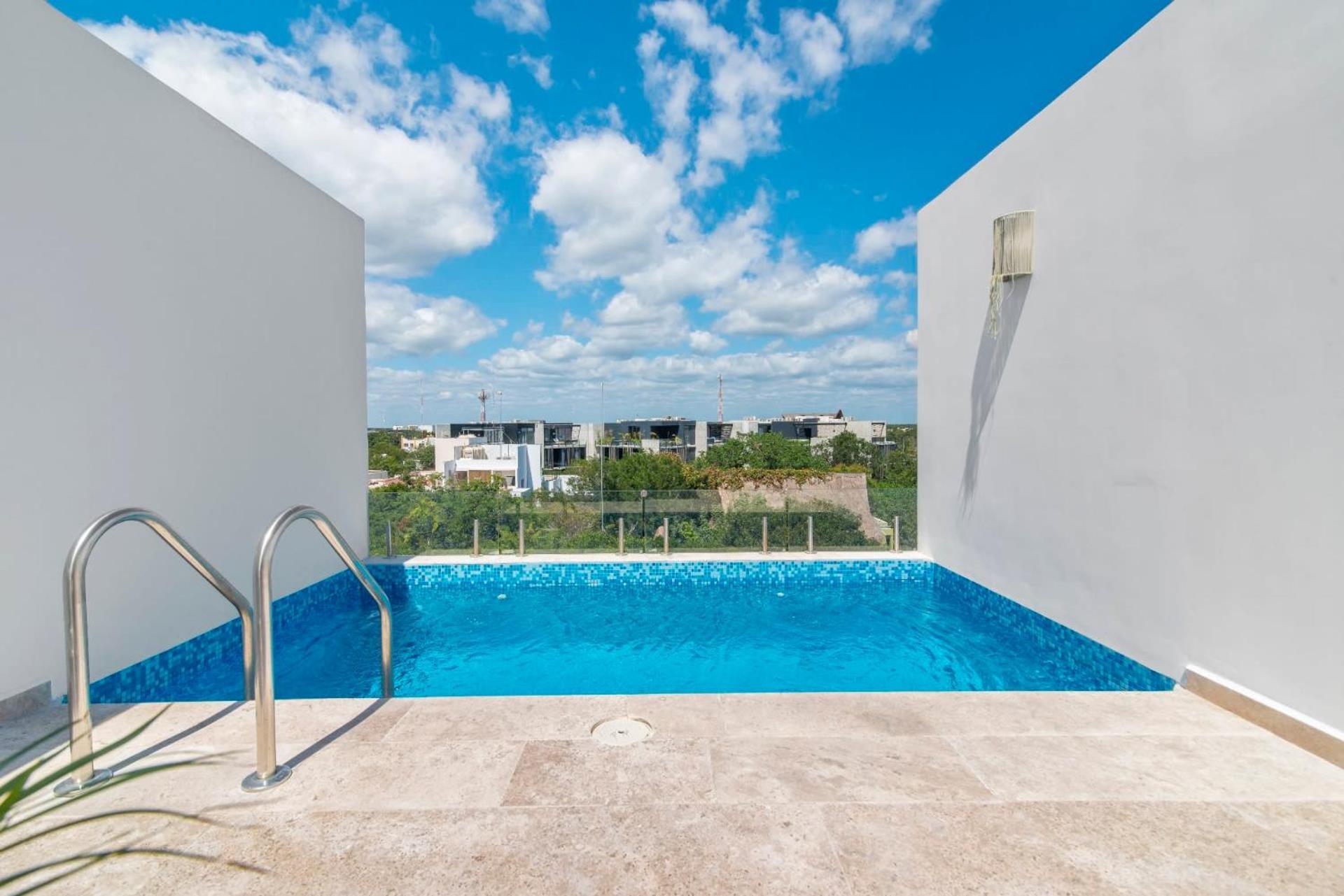 Apartment Serenity In The Sky - With Rooftop And Plunge Pool Tulum