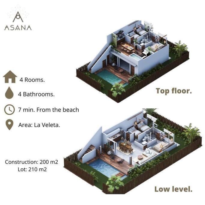 ¡new 4br With Priv Jacuzzi! Villa Tulum