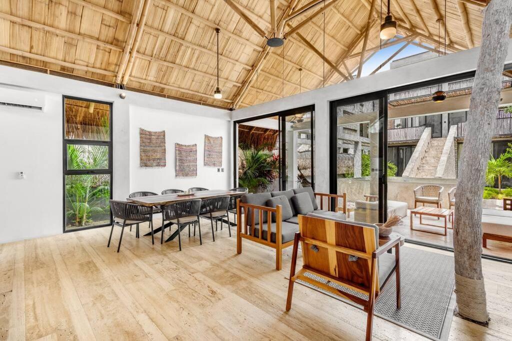 Lux Toh Villa, Rooftop Pool, Wifi, Transport Tulum