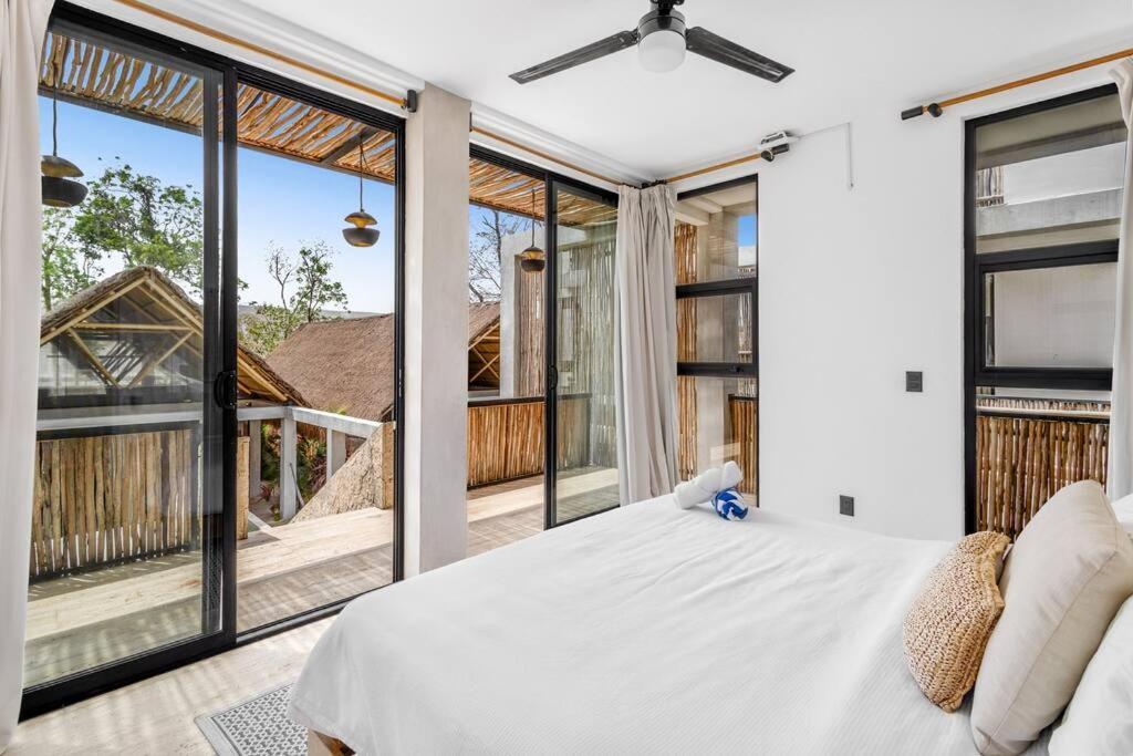 Apartment Lux Toh Villa, Rooftop Pool, Wifi, Transport Tulum