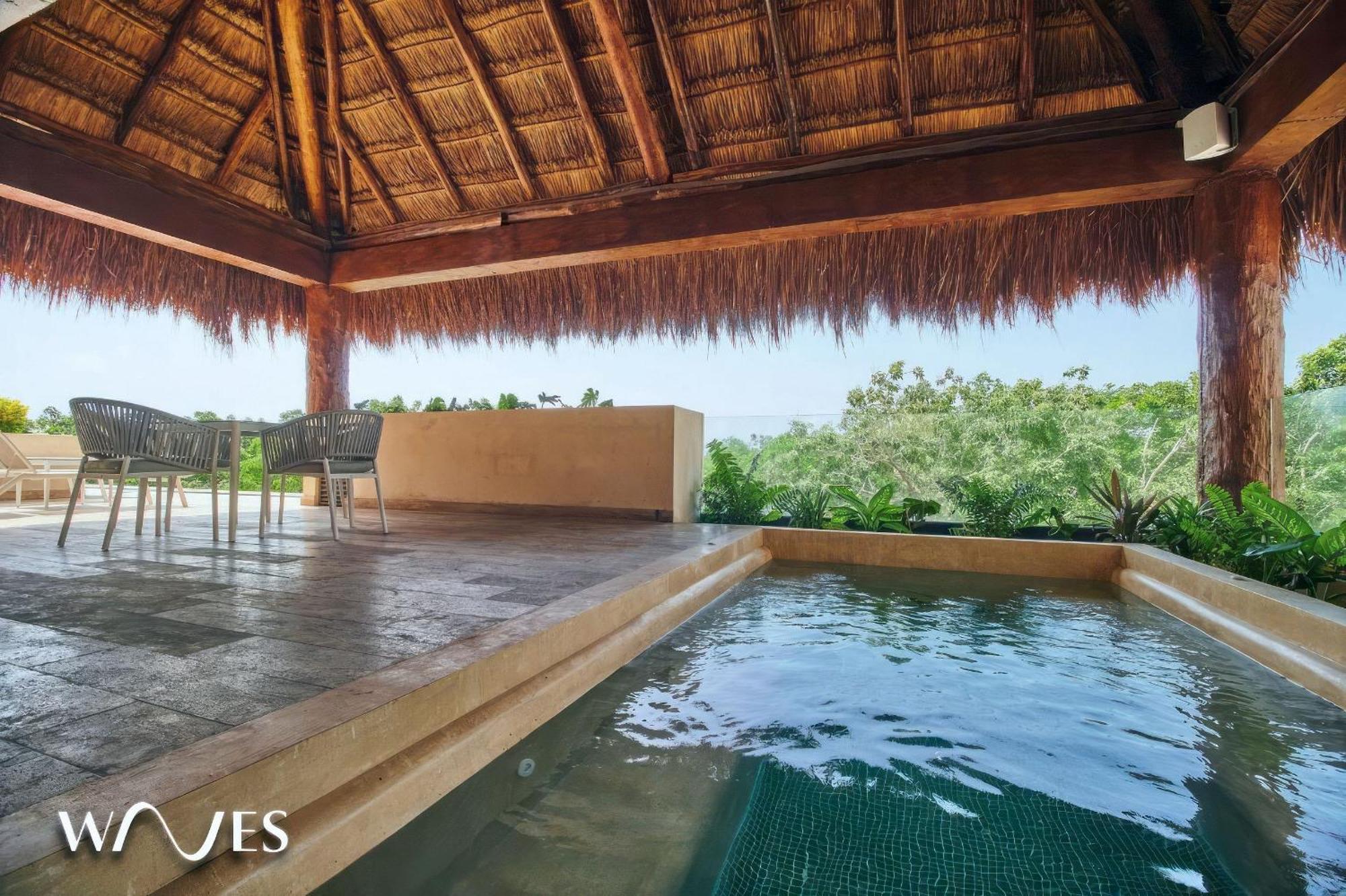 Apartment Spacious 2 Br. Jungle View Luxury W/prime Location Tulum