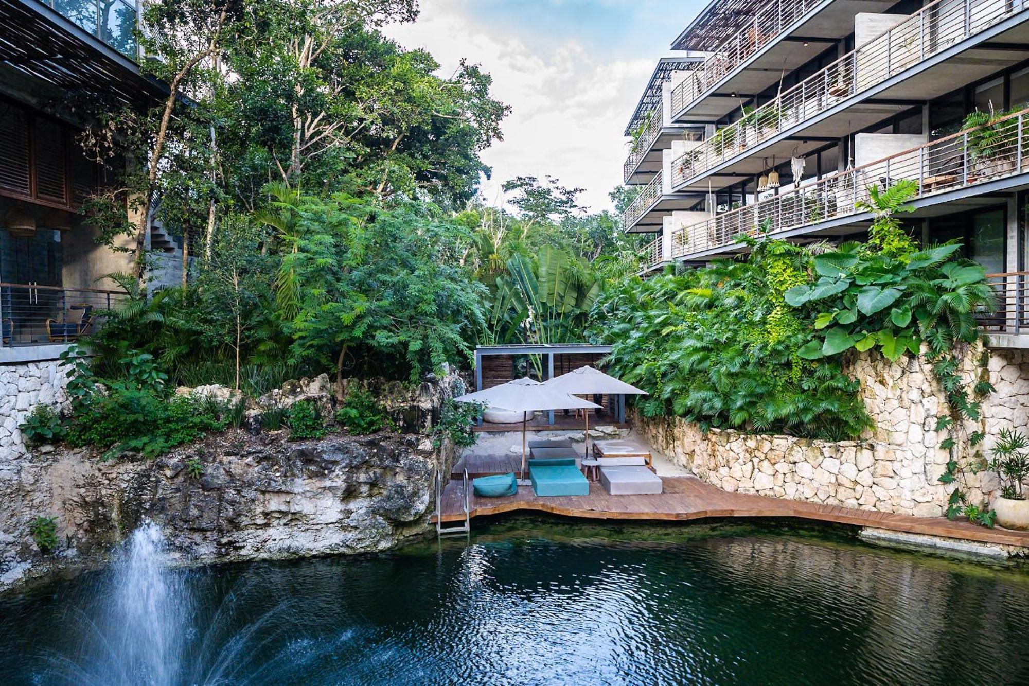 Hidden Swim Up Loft W Cenote Rooftop Pool Gym Tulum