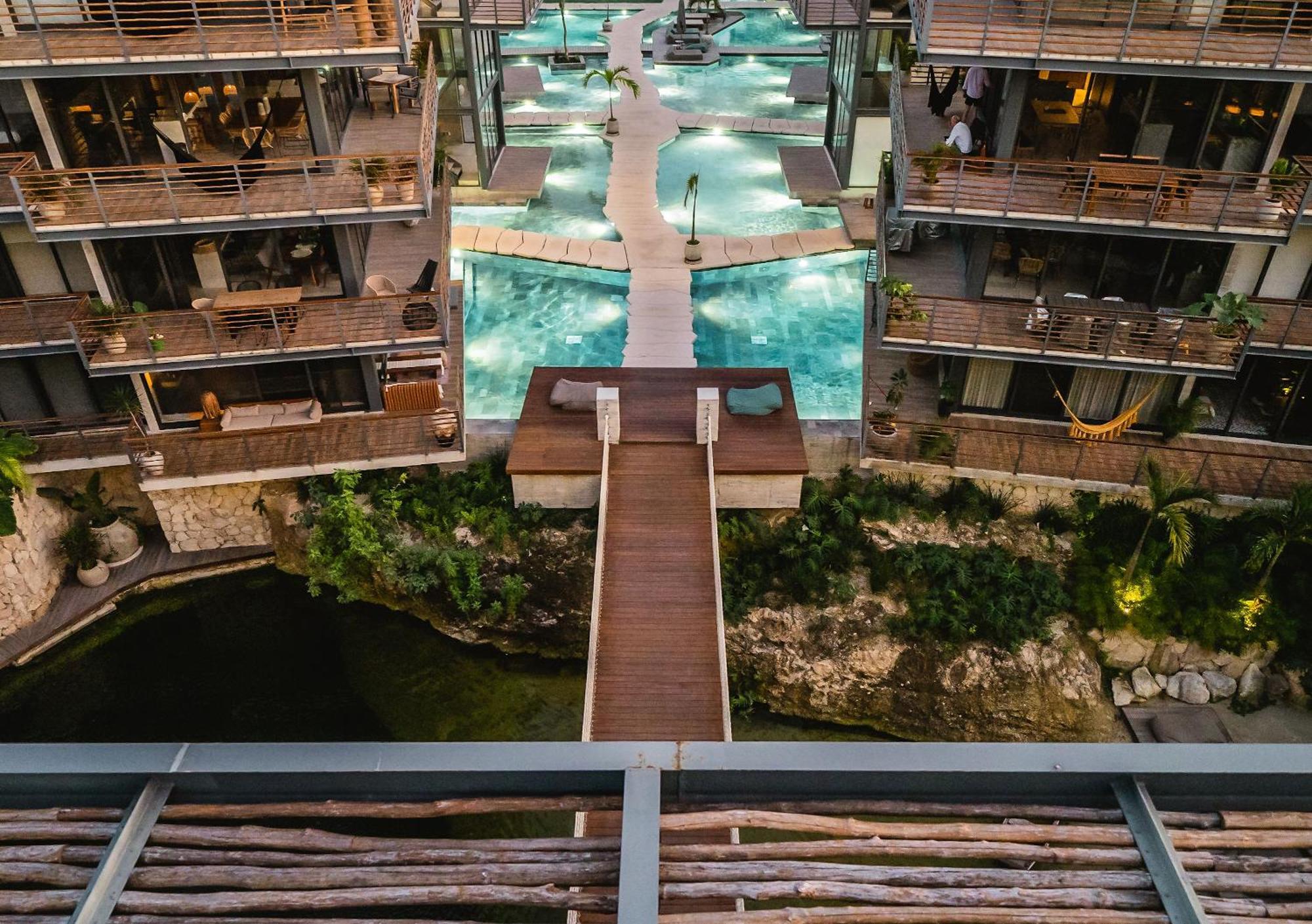 Apartamento Waterworld 1br Cenote Rooftop Pools Gym *