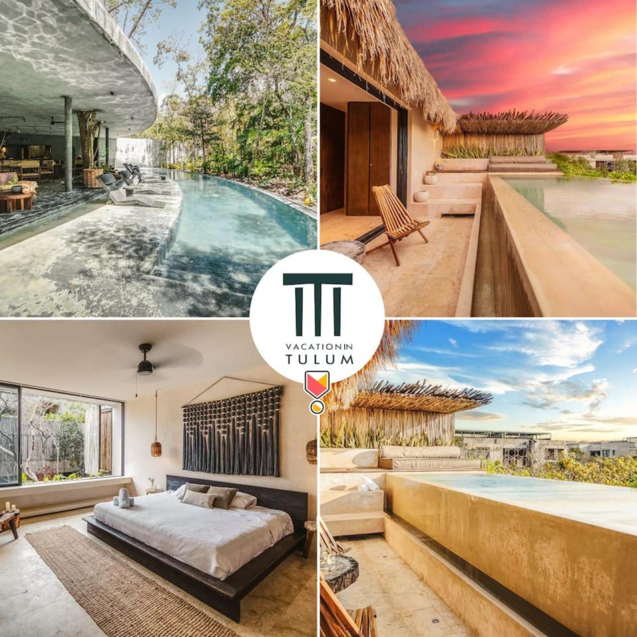 Casa de hóspedes Panoramic 3br Ph With Private Pool Tulum