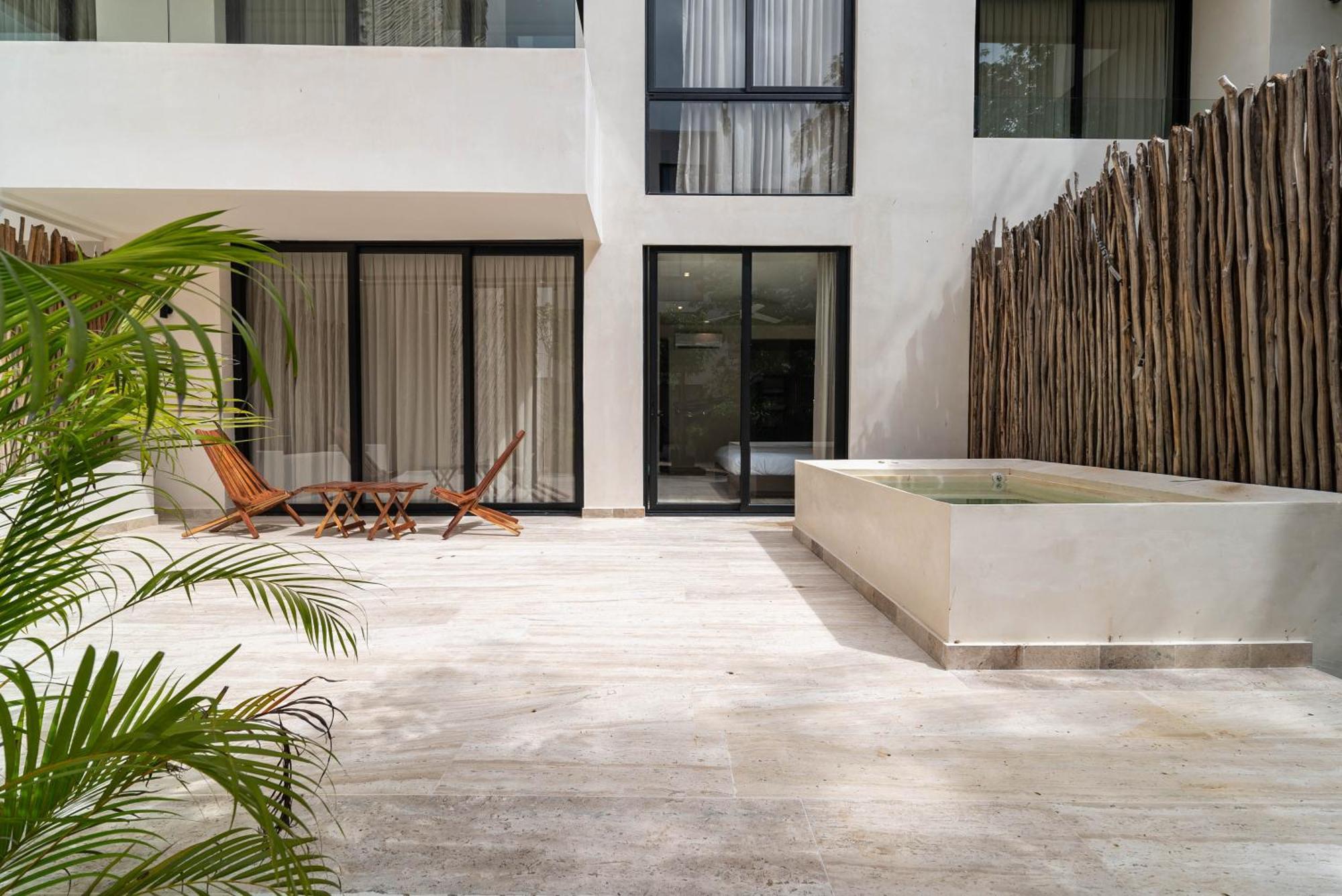 Сasa de vacaciones 2br Plunge Pool, Rooftop Pool, Gym, Kids Playroom Tulum