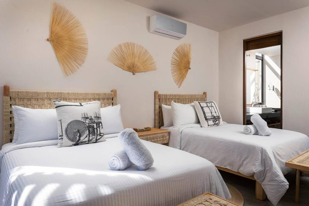 Twin 8br, Concierge, Gated ,jacuzzi, Paddle Court * Tulum