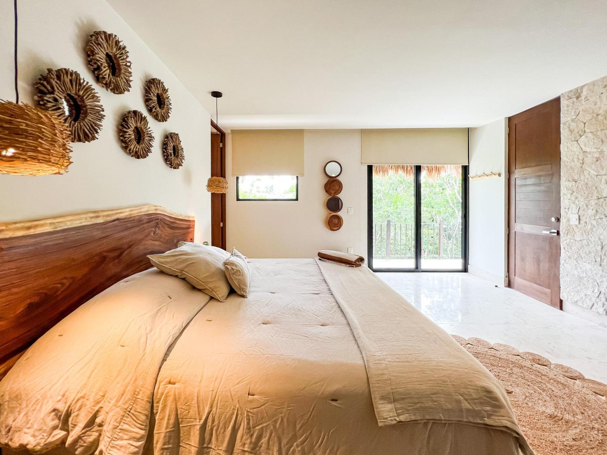 Stylish Mexican Interior Ph- Private Rooftop -gated Community Apartamento Tulum