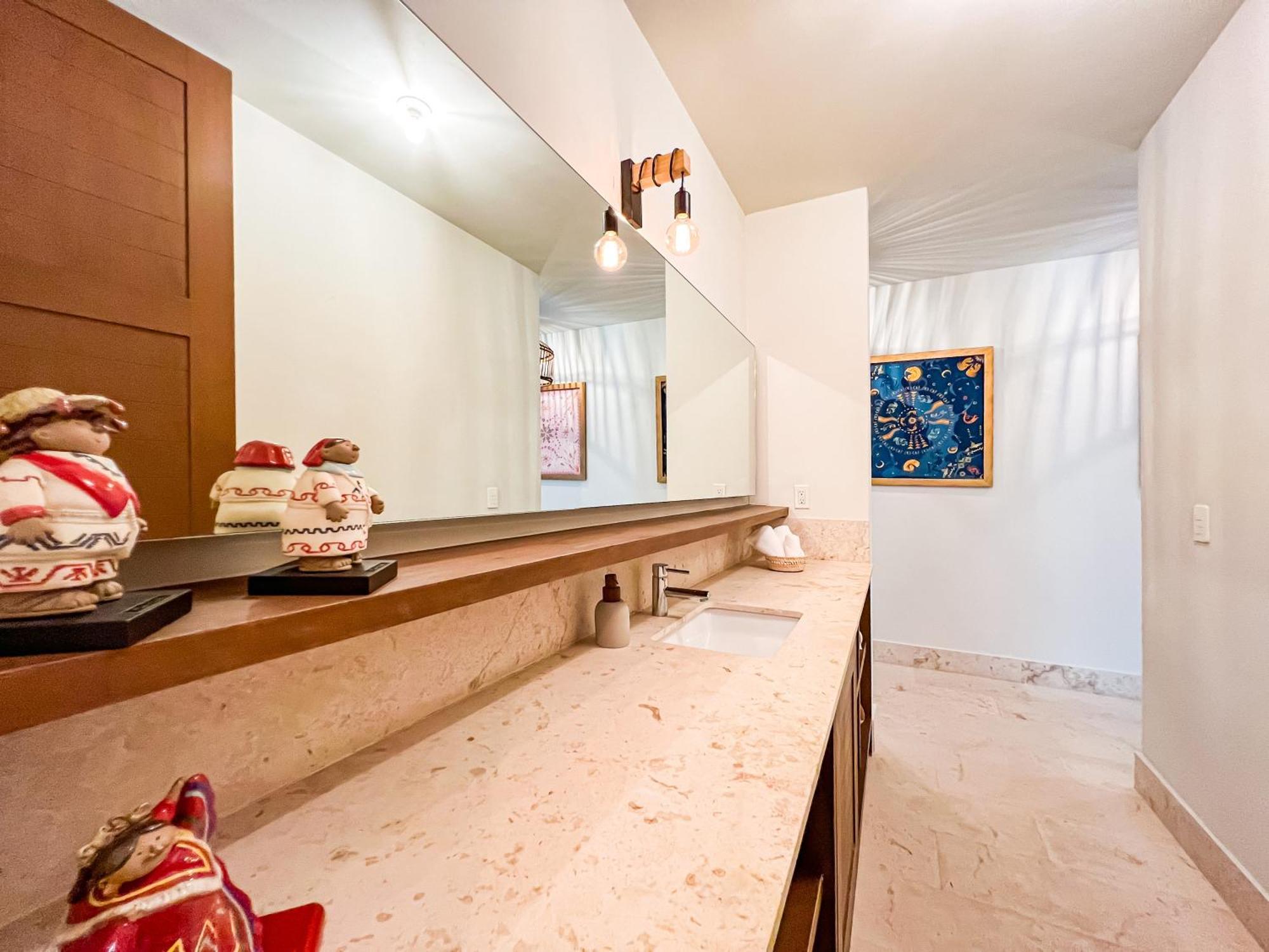 Stylish Mexican Interior Ph- Private Rooftop -gated Community Tulum